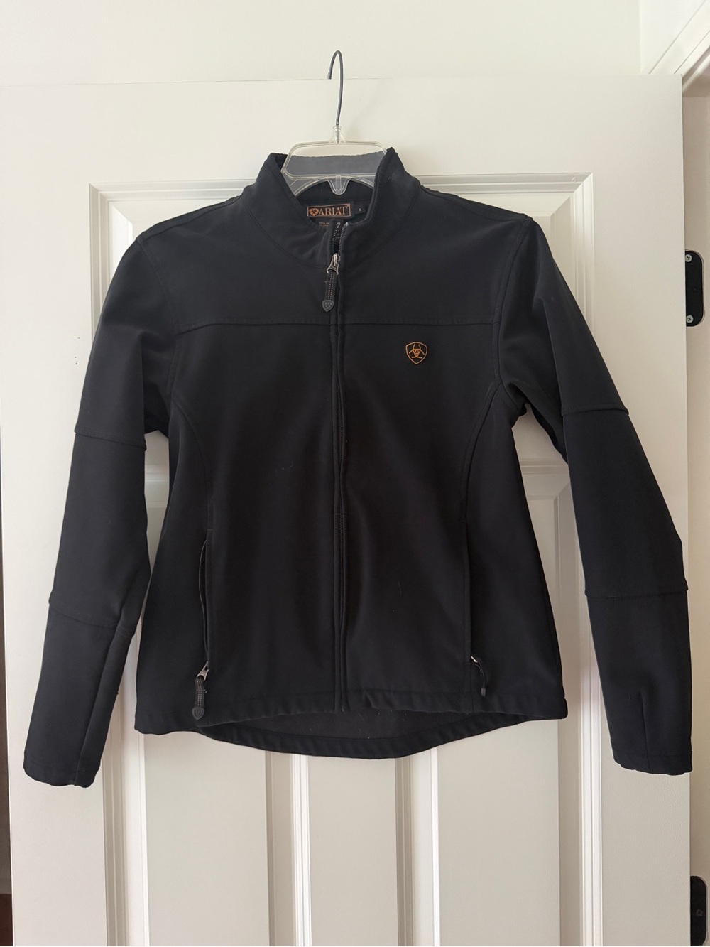 Ariat Black Zip-Front Utility Softshell Jacket
